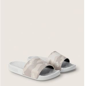 NWT Victoria's Secret Pink Camo Slides